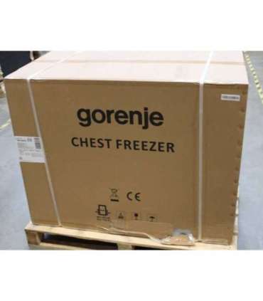 SALE OUT. Gorenje Freezer FH30EAW, Energy efficiency class E, Chest, Free standing, Height 84.7 cm, Total net capacity