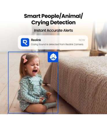 Reolink Camera E Series E321 Tabletop 3 MP 4mm/F2.0 MicroSD up to 512GB