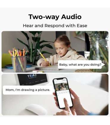 Reolink Camera E Series E321 Tabletop 3 MP 4mm/F2.0 MicroSD up to 512GB
