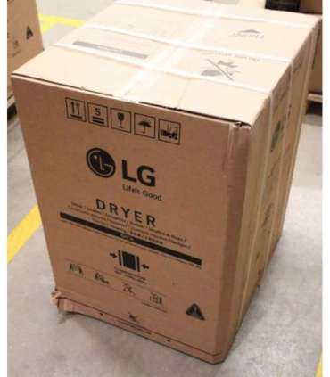 SALE OUT.  SALE OUT. LG Dryer Machine RH90V9AV4N Energy efficiency class C Front loading 9 kg LED Depth 66