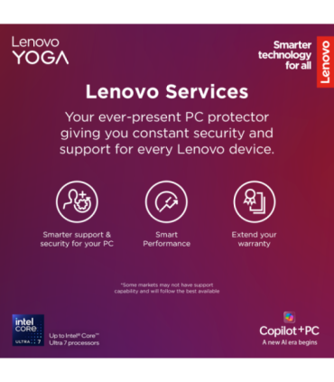 Lenovo Yoga AIO 32ILL10 31.5 UHD ULT7-258V/32GB/1TB/NVIDIA GF RTX 4050 6GB/WIN11 Pro/Nordic kbd/2Y Warranty Lenovo