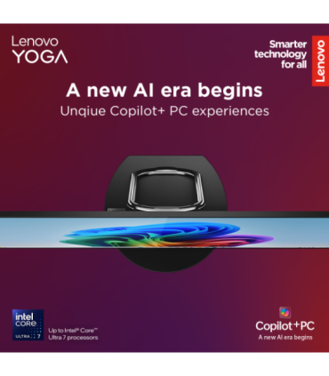Lenovo Yoga AIO 32ILL10 31.5 UHD ULT7-258V/32GB/1TB/NVIDIA GF RTX 4050 6GB/WIN11 Pro/Nordic kbd/2Y Warranty Lenovo