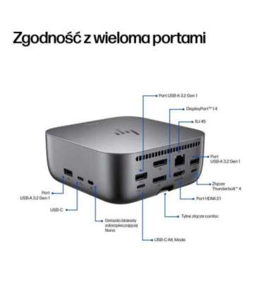 HP Thunderbolt 4 Ultra 180W G6 Dock