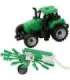 WOOPIE сельскохозяйственный трактор с граблями для сена