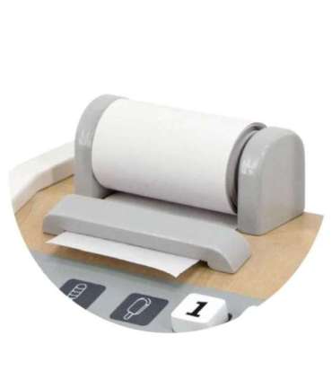 VIGA puidust poekassa, hall-valge