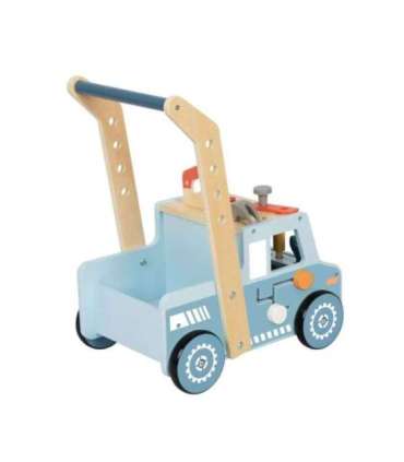 TOOKY TOY Drewniany Chodzik Samochód Mini Warsztat STEM