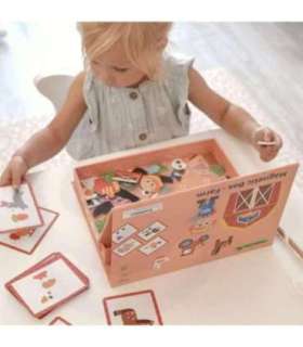 TOOKY TOY Układanka Magnetyczna Farma Puzzle
