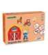 TOOKY TOY Układanka Magnetyczna Farma Puzzle