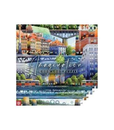 Good Loot Imagination Puzzle: Tytus Brzozowski Warsaw Bridges (1000 elements)