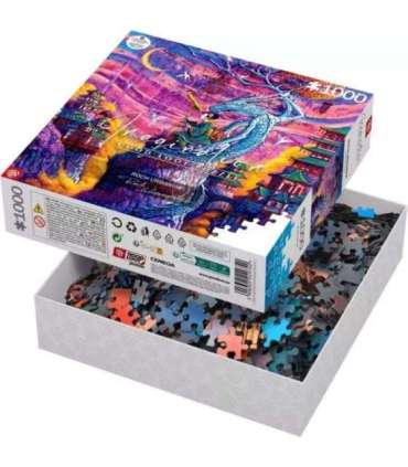 Puzzle Good Loot Imagination - Roch Urbaniak: Sakura & Ryu 1000 pc(s)