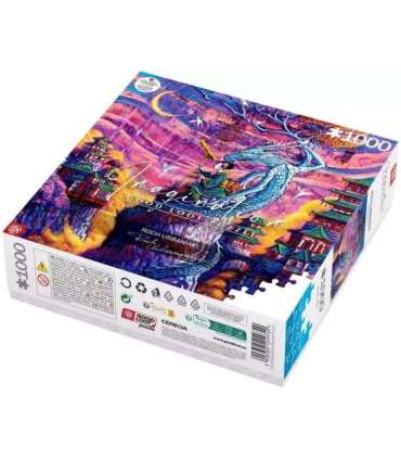 Puzzle Good Loot Imagination - Roch Urbaniak: Sakura & Ryu 1000 pc(s)