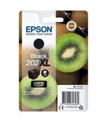 Epson Ink 202XL Black Schwarz (C13T02G14010)