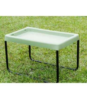 MASTERKIDZ Prostokątny Stolik Do Zabawy Piaskiem I Wodą Regulowana Wysokość