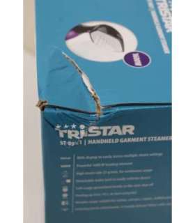SALE OUT. Tristar ST-8921 Steamer, Handheld, Power 1600 W, Water tank 0,26 L, Continuous steam 25 g/min, Black Tristar