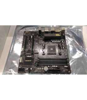 SALE OUT. GIGABYTE B550M DS3H 1.0 M/B, USED, REFURBISHED, WITHOUT ORIGINAL PACKAGING AND ACCESSORIES, ONLY BACK PANEL