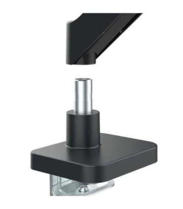 Maclean 2 monitor mount, gas spring, 17"-32", 2-10kg, black, MC-134
