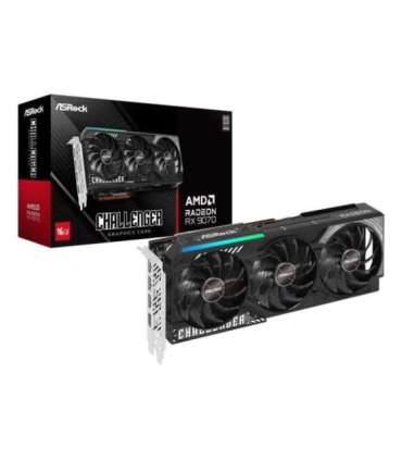 ASRock Challenger AMD Radeon RX 9070 AMD 16 GB graphics card
