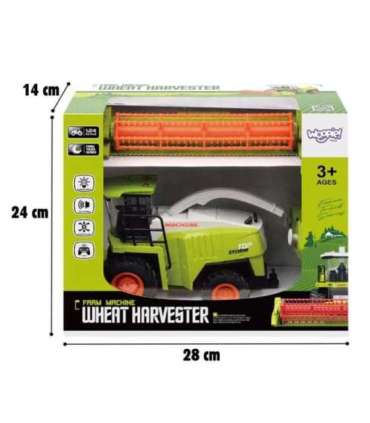 WOOPIE Zdalnie Sterowany Kombajn Zestaw Jasno Zielony