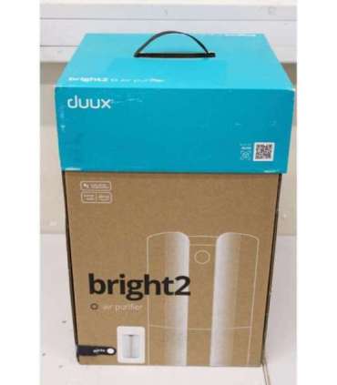 SALE OUT. Duux Bright 2 Smart Air Purifier, For rooms up to 42 m², LED display, Timer, WiFi, White Duux Smart Air