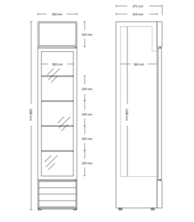 Display cooler Scancool