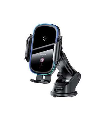 Baseus car holder with 15W charger (black) Bayern edition