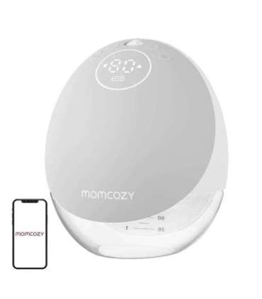 Momcozy M9 hands-free breast pump (Gray)