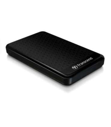 External HDD|TRANSCEND|StoreJet|2TB|USB 3.0|Colour Black|TS2TSJ25A3K
