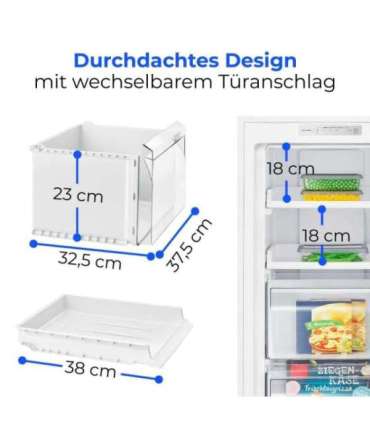 Upright freezer Bomann