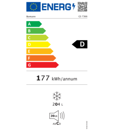 Sügavkülmik Bomann GS7366W