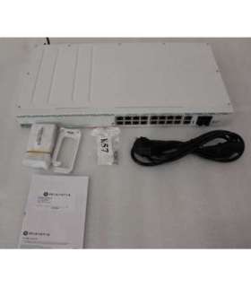 SALE OUT. MikroTik Cloud Router Switch CRS320-8P-8B-4S+RM with RouterOS v7, 2U rackmount Enclosure MikroTik Cloud