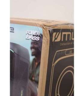 SALE OUT. Muse M-1930 DJ Bluetooth Party Box Speaker, Black Muse Party Box Speaker M-1930 DJ DAMAGED PACKAGING,
