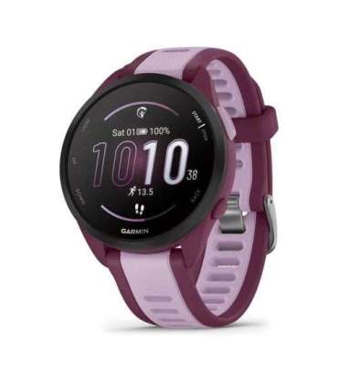 Garmin Forerunner 165 Music Smart Watch 43mm, GPS, Purple EU