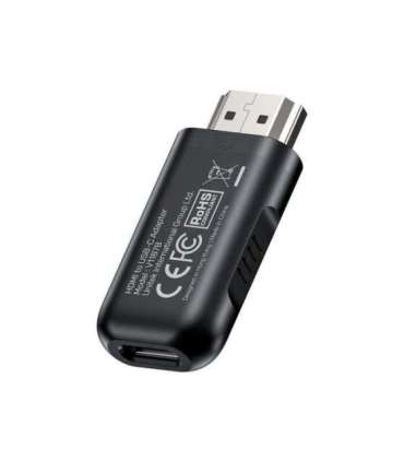 UNITEK HDMI ADAPTER - USB-C HDR/HDCP 4K60HZ M/F