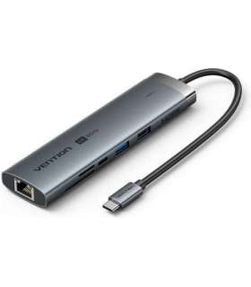 Vention USB-C 9-in-1 4K 60Hz 100W docking station