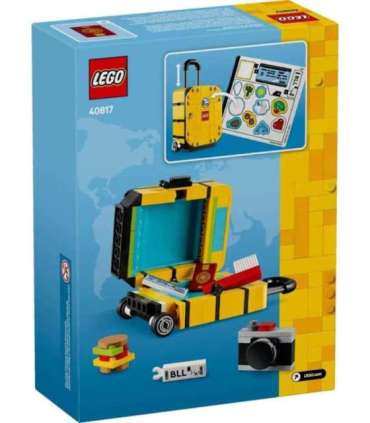 LEGO 40817 Yellow Travel Suitcase