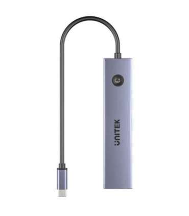 UNITEK USB-C 7-in-1 PD 100W HDMI 2.0 HUB WITH ON/OFF SWITCH