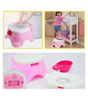 WOOPIE BABY Esimene pissipott lapsele muusikaga, 3-ühes tool/aste