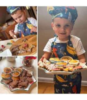 WOOPIE Dino Zestaw Małego Kucharza