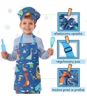 WOOPIE Dino Zestaw Małego Kucharza
