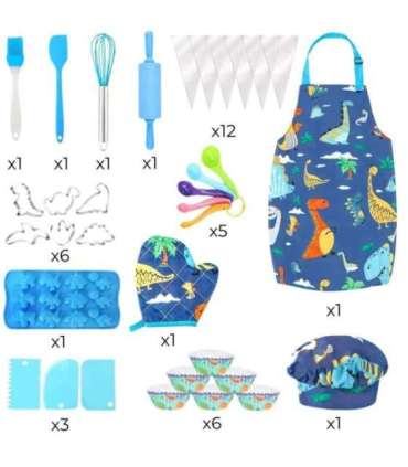 WOOPIE Dino Zestaw Małego Kucharza