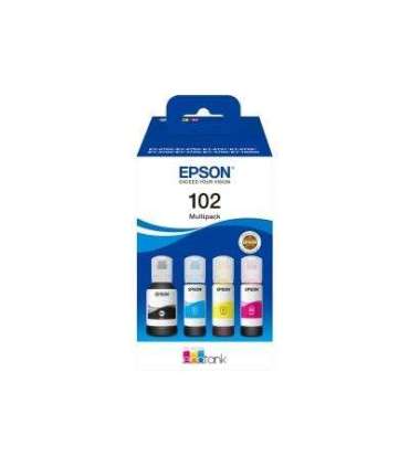 Epson Ink 102 EcoTank 4-colour 4colour Multipack (C13T03R640)