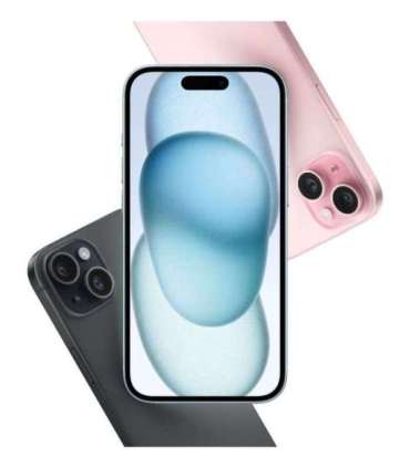 Apple iPhone 15 15.5 cm (6.1") Dual SIM iOS 17 5G USB Type-C 128 GB Blue