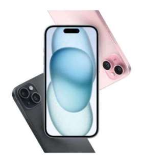 Apple iPhone 15 15.5 cm (6.1") Dual SIM iOS 17 5G USB Type-C 128 GB Pink