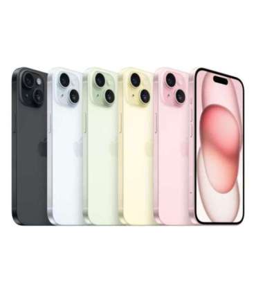 Apple iPhone 15 15.5 cm (6.1") Dual SIM iOS 17 5G USB Type-C 128 GB Pink
