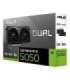 ASUS Dual NVIDIA GeForce RTX 5050 8 GB OC graphics card