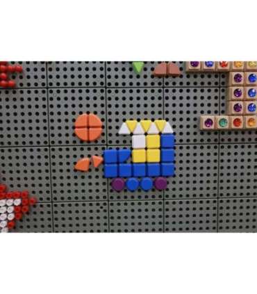 MASTERKIDZ geomeetrilised tahvlielemendid, 256 tk