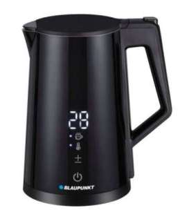 Blaupunkt EKD601 electric kettle with display, 1.7 l, 2200 W, black