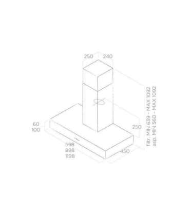 Elica SPOT NG H6 IX/A/60