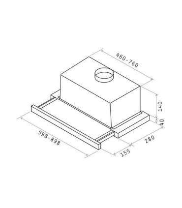 Elica ELITE 14 LUX GRIX/A/60