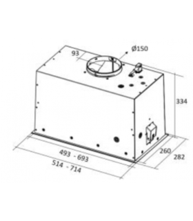 Elica LANE BL MAT/A/52